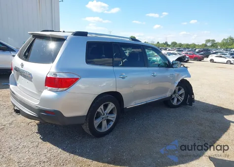 2011 Toyota Highlander Limited V6 from USA, damaged, VIN 5TDDK3EH3BS073388